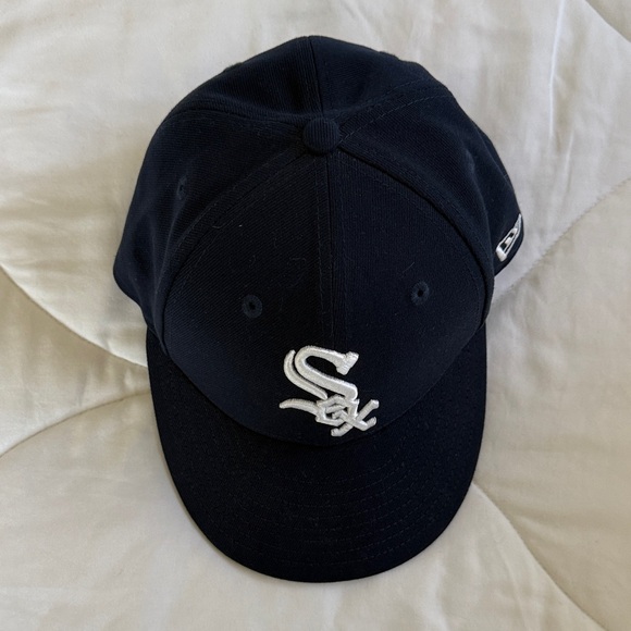 New Era Navy Fitted White Sox Cap - Picture 7 of 9